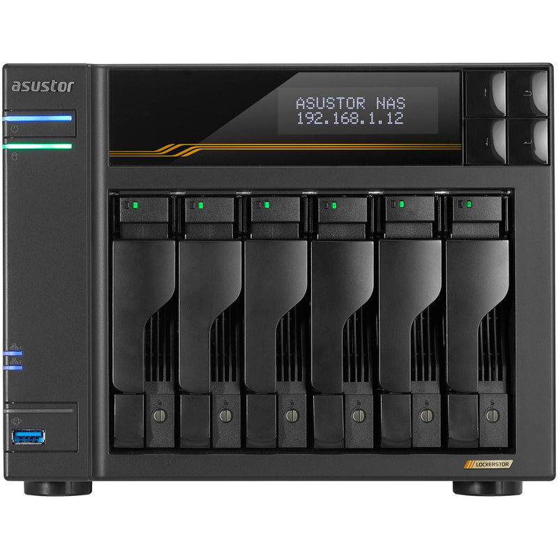 Asustor Lockerstor 6 Gen3 6-Bay NAS Enclosure