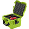 Foama Carry-On Case with Foam Insert for DJI Neo Fly More Combo (Lime/Red, 8.8L)