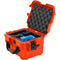 Foama Carry-On Case with Foam Insert for DJI Neo Fly More Combo (Orange/Blue, 8.8L)