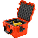 Foama Carry-On Case with Foam Insert for DJI Neo Fly More Combo (Orange/Yellow, 8.8L)