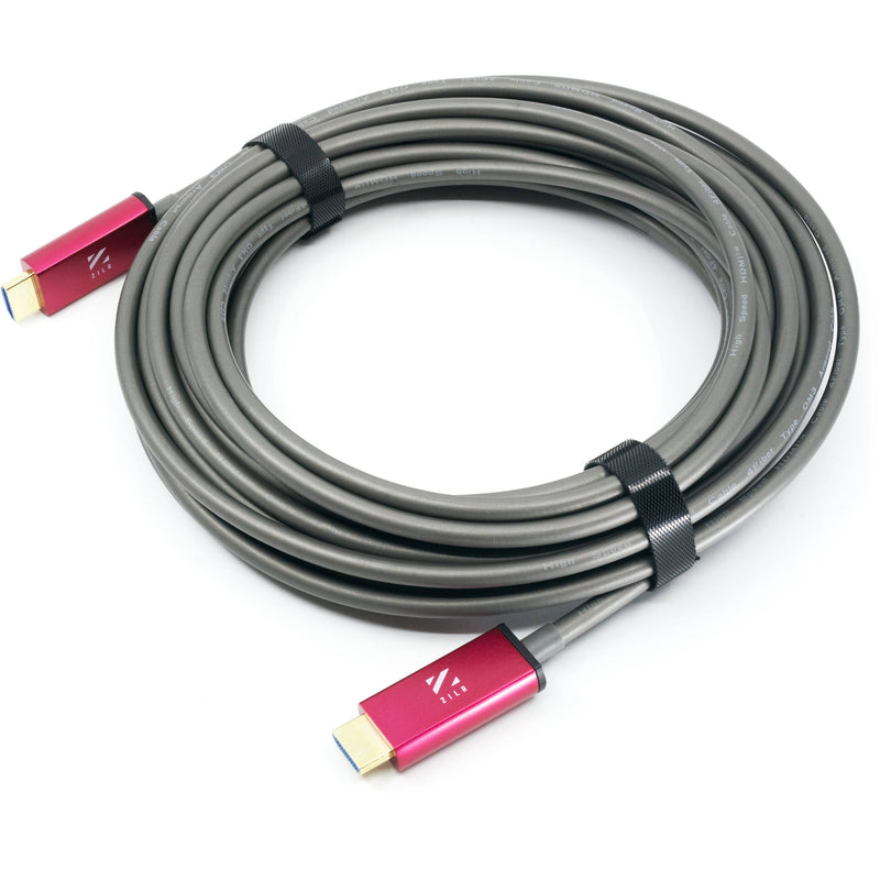 ZILR ZRHAA12 8K Armored Fiber Optic HDMI Cable with Ethernet (32.8')