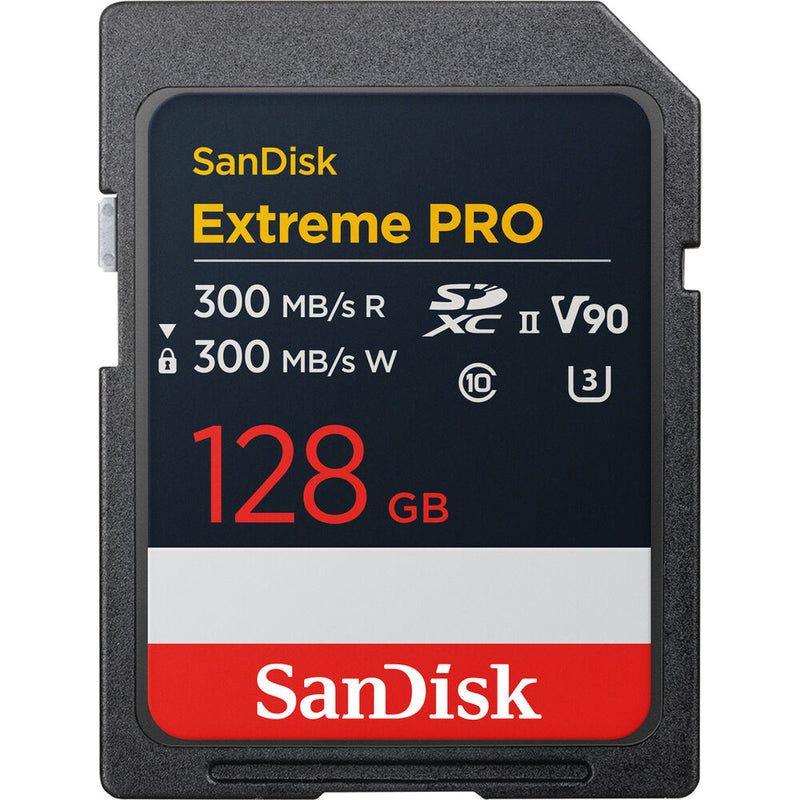 SanDisk 128GB Extreme PRO UHS-II SDXC Memory Card