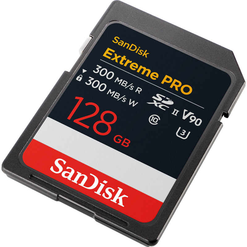 SanDisk 128GB Extreme PRO UHS-II SDXC Memory Card