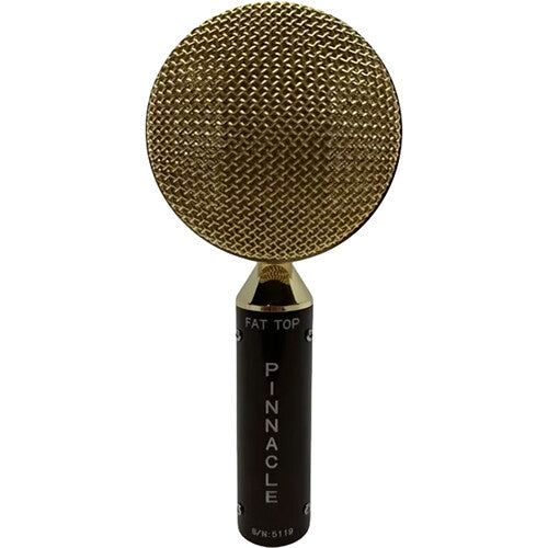 Pinnacle Microphones 2-Fat Top2 Brown Active/Passive Ribbon Mics w/Lundahl,Shock Mounts,Blumlein Bar + Aluminum Case