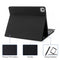 Sahara Case Navigate Series Keyboard Folio Case for 13" iPad Air M2