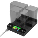 Accsoon TOPRIG 100W 4-Bay L-Series/NP-F Fast Charger