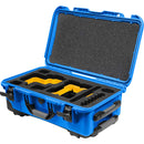 Foama Wheeled Carry-On Hard Case for RED RAPTOR-X (Blue/Yellow, 28.5L)