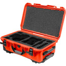 Foama Wheeled Carry-On Hard Case for RED RAPTOR-X (Orange/Black, 28.5L)