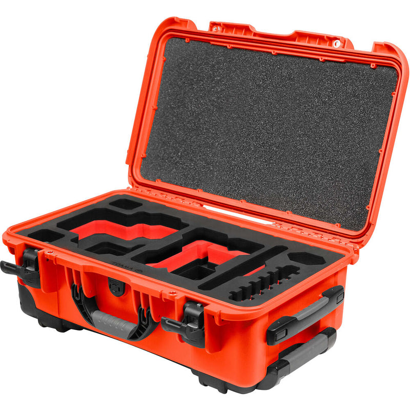 Foama Wheeled Carry-On Hard Case for RED RAPTOR-X (Orange/Red, 28.5L)