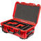 Foama Wheeled Carry-On Hard Case for RED RAPTOR-X (Red/Red, 28.5L)