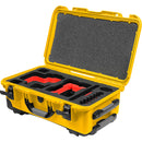 Foama Wheeled Carry-On Hard Case for RED RAPTOR-X (Yellow/Red, 28.5L)