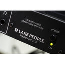 LAKE PEOPLE 2-Channel Stereo Balanced Headphone Amp -19" - 1U (Black)