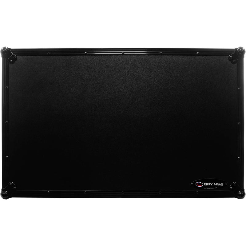 Odyssey Black Label Flight Case for AlphaTheta XDJ-AZ with Glide-Style Platform and Roller Wheels (All Black)