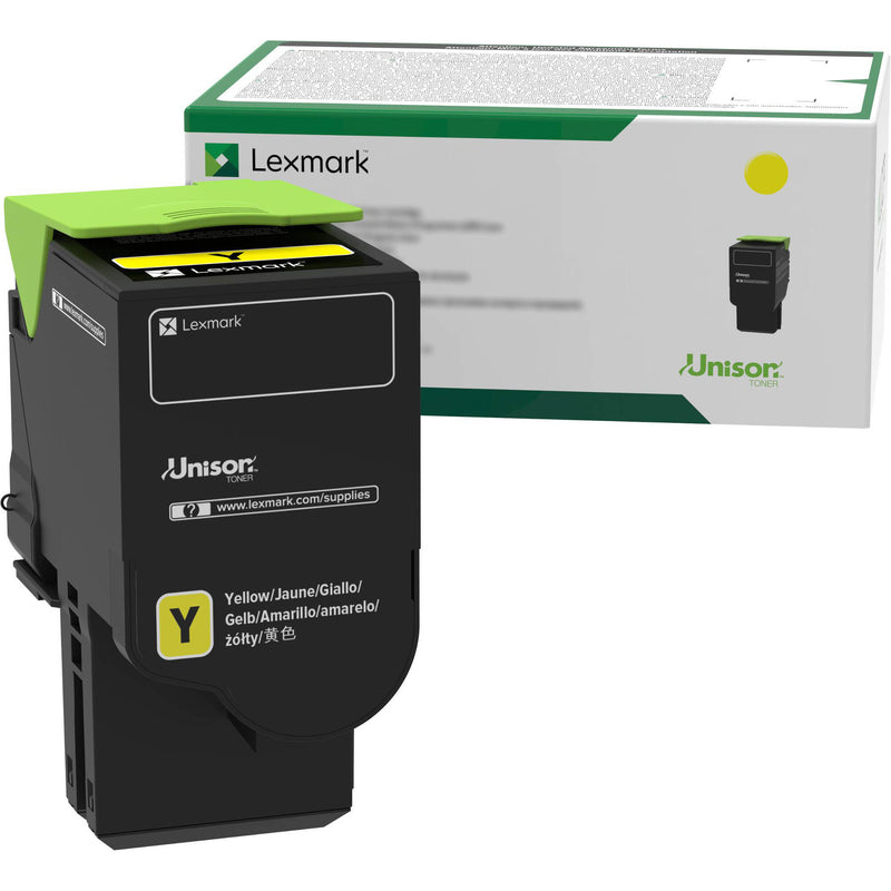 Lexmark Return Program Toner Cartridge (Yellow, 2000 Page Yield)