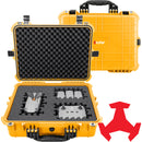 RAGAR Eylar Hard Case with Foam Insert (Yellow, 20")