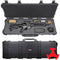 RAGAR Hard Rifle Case with RAGAR Reconfigurable & Reusable XP Crosslinked Foam (44", Black)