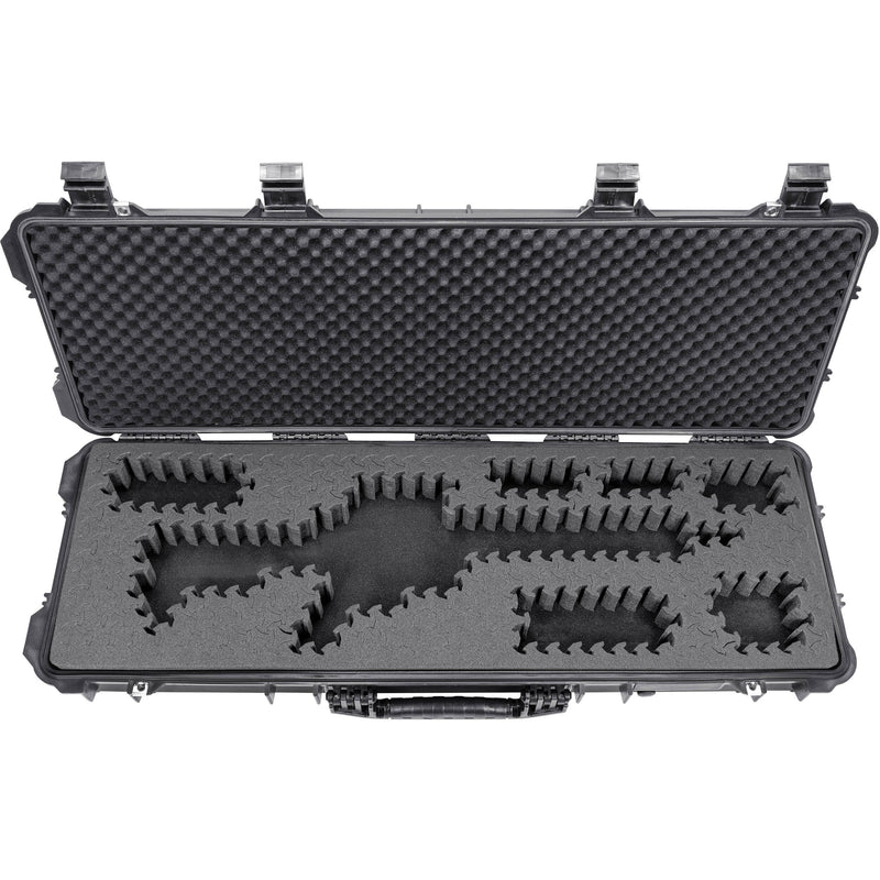 RAGAR Hard Rifle Case with RAGAR Reconfigurable & Reusable XP Crosslinked Foam (44", Black)