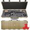 RAGAR Hard Rifle Case with RAGAR Reconfigurable & Reusable XP Crosslinked Foam (44", Tan)