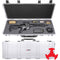 RAGAR Hard Rifle Case with RAGAR Reconfigurable & Reusable XP Crosslinked Foam (44", White)