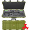 RAGAR Hard Rifle Case with RAGAR Reconfigurable & Reusable XP Crosslinked Foam (38", Green)