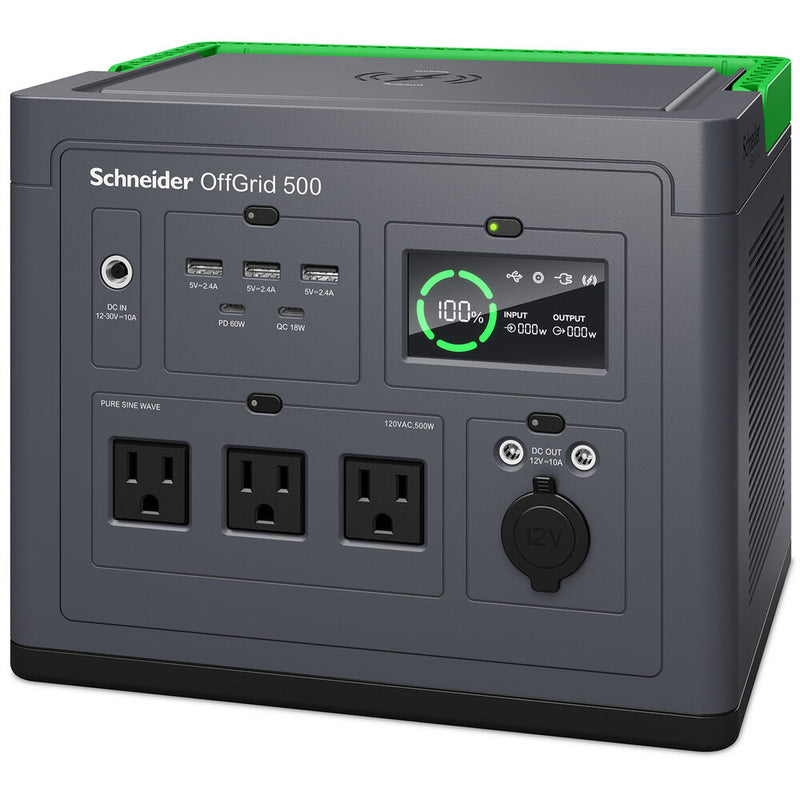 APC Schneider PPS500 OffGrid Portable Power Station 500