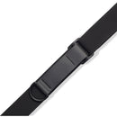 Levy's 3" Right Height Ripchord Guitar Strap (Black)