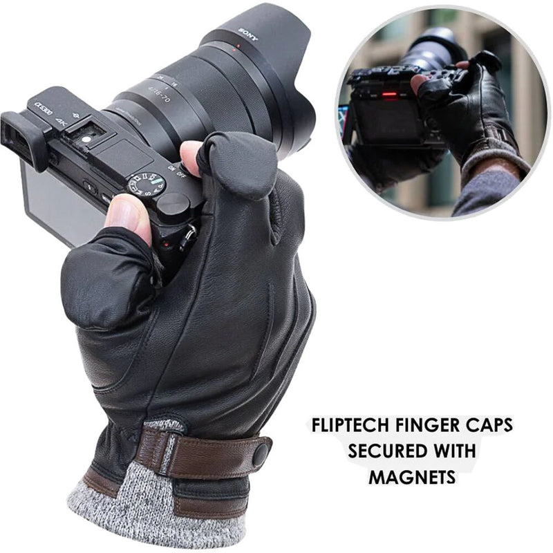 Vallerret DJUKE Photography Gloves (Black, Extra Large)