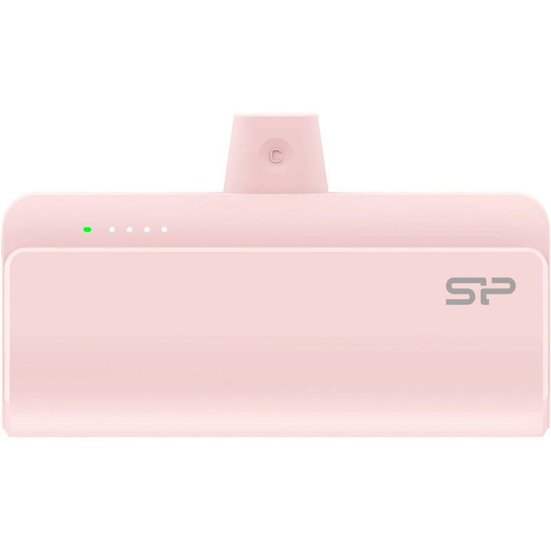 Silicon Power QD50 Portable Charger (5000mAh, Pink)