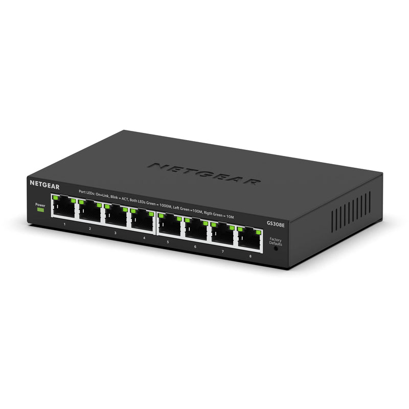 Netgear GS308E 8-Port Gigabit Managed Switch