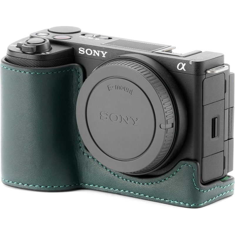 Tilta Leather Camera Case for Sony ZV-E10 II (Green)