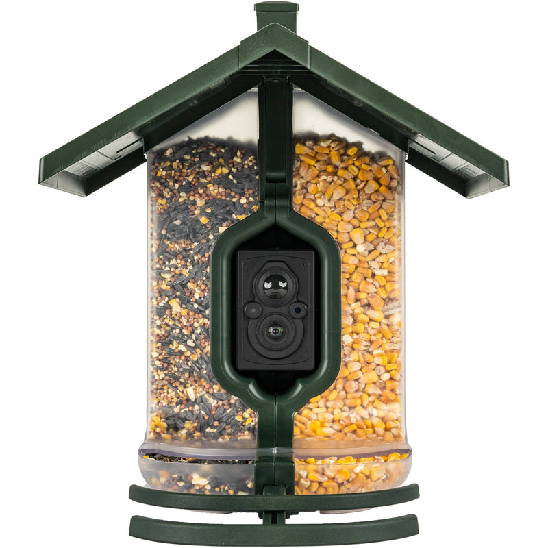 TACTACAM FeatherSnap Scout Solar-Powered Smart Bird Feeder