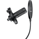 Beyerdynamic M 70 PRO X Dynamic Cardioid Broadcast Microphone with Elastic Suspension and Pop Filter