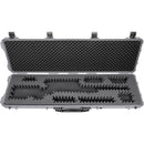 RAGAR Hard Rifle Case with RAGAR Reconfigurable & Reusable XP Crosslinked Foam (53", Gray)