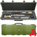 RAGAR Hard Rifle Case with RAGAR Reconfigurable & Reusable XP Crosslinked Foam (53", Green)