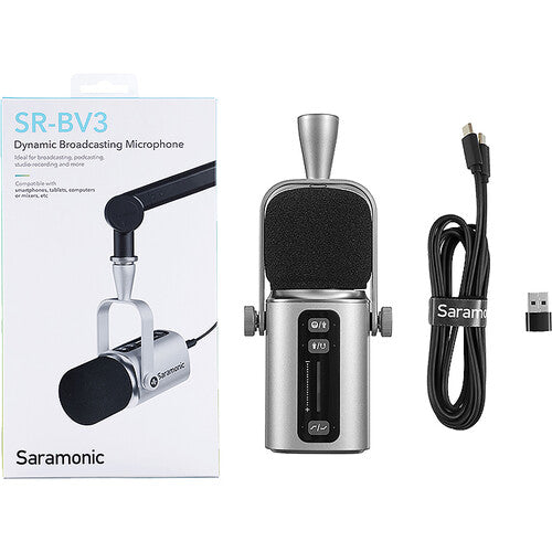 Saramonic SR-BV3 Dynamic Cardioid Broadcasting Microphone