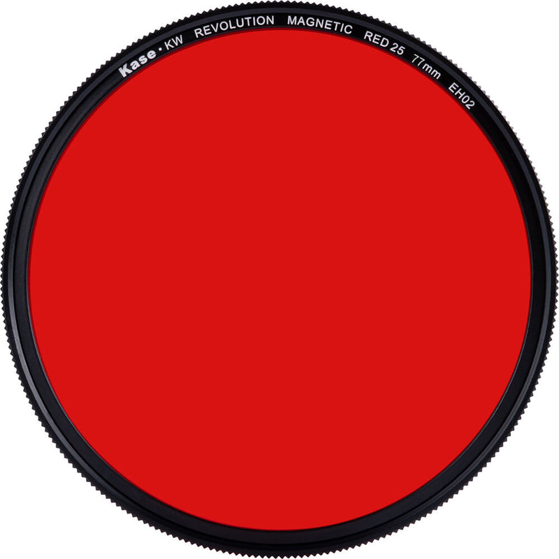 Kase Wolverine Revolution B&W Filter with Magnetic Adapter (Red, 77mm)