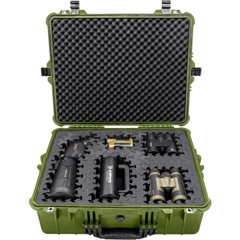 RAGAR Eylar Hard Case with Foam Insert (Green, 24")