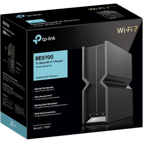 TP-Link Archer BE550 Pro BE9700 Tri-Band Multi-Gig Router