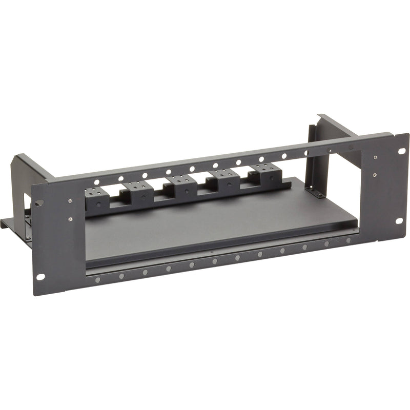 Black Box 12-Slot Universal Fiber Optic Blank Panel (3U)