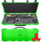 RAGAR Hard Rifle Case with RAGAR Reconfigurable & Reusable XP Crosslinked Foam (44", Neon Green)