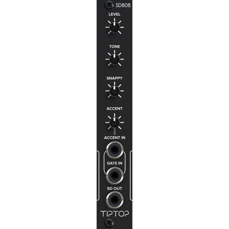 TipTop Audio SD808 Snare Drum Eurorack Module (4 HP, Black)