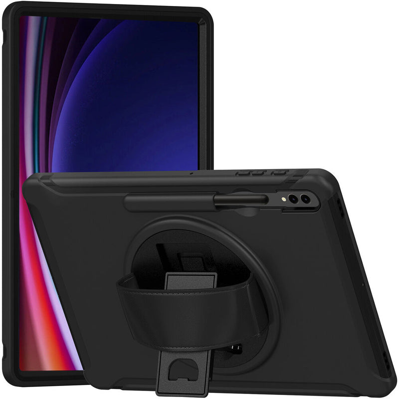 Sahara Case Raider Series Heavy-Duty Hand Strap Case for Samsung Galaxy Tab S8+/S9+/S9 FE+/S10+