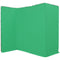 ikan Portable Panoramic Chroma-Key Backdrop with Ground Cloth (Chroma-Key Green, 13.1 x 7.8')