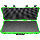 RAGAR Hard Rifle Case with RAGAR Reconfigurable & Reusable XP Crosslinked Foam (38", Neon Green)