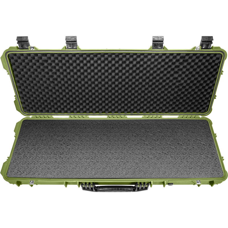 RAGAR Hard Rifle Case with RAGAR Reconfigurable & Reusable XP Crosslinked Foam (44", Green)