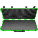 RAGAR Hard Rifle Case with RAGAR Reconfigurable & Reusable XP Crosslinked Foam (44", Neon Green)