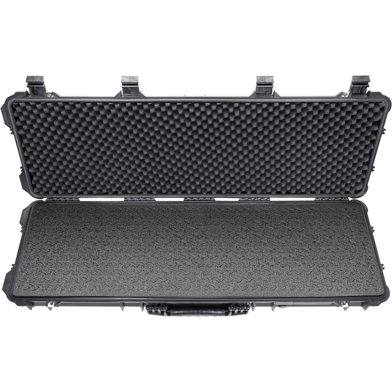 RAGAR Hard Rifle Case with RAGAR Reconfigurable & Reusable XP Crosslinked Foam (48", Black)