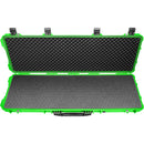 RAGAR Hard Rifle Case with RAGAR Reconfigurable & Reusable XP Crosslinked Foam (48", Neon Green)