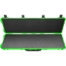 RAGAR Hard Rifle Case with RAGAR Reconfigurable & Reusable XP Crosslinked Foam (53", Neon Green)