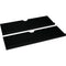 RAB Audio Pedal Boards for ProRak Guitar Studio Racking Systems (Pair, Black)